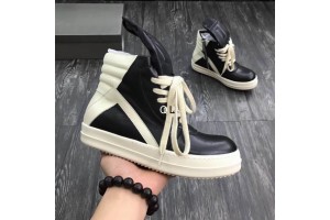 Rick Owens Black Geobasket Sneaker