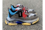 Balenciaga Triple S Clear Sole Blue/Red Sneaker