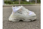 Balenciaga Triple S Clear Sole White Sneaker 