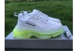 Balenciaga Triple S Clear Sole White/Green 