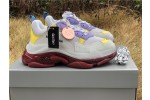 Balenciaga Triple S Clear Sole Purple/Yellow/Red 