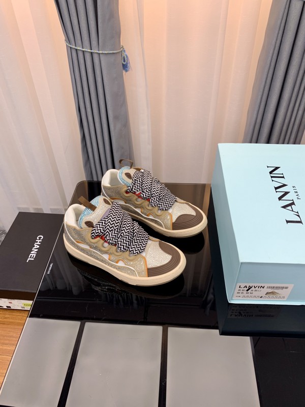 Lanvin Curb Sneaker - Light Brown LVCS-008