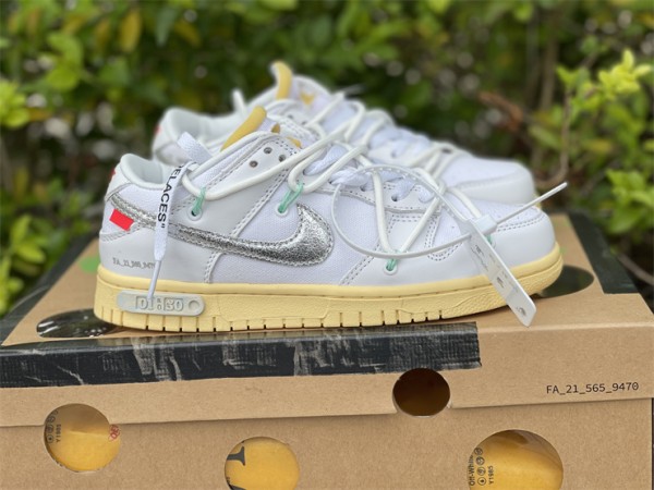 Nike Dunk Low Off-White Lot 01 DM1602-127