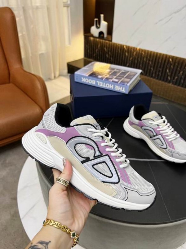 Dior B30 Sneaker Purple - Cream Grey BRB30-001