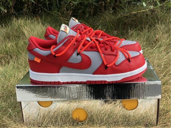 Off-White x Dunk Low 'University Red' 