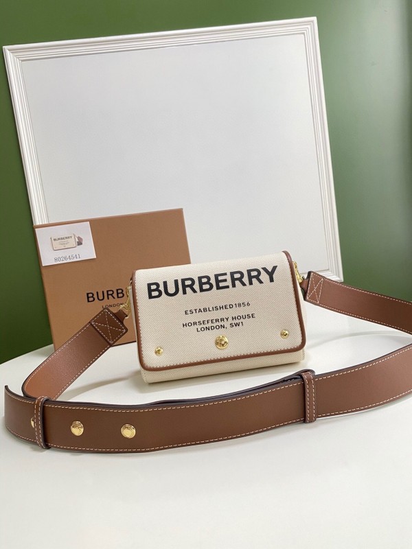 Burberry Small Hackberry Horseferry print crossbody bag