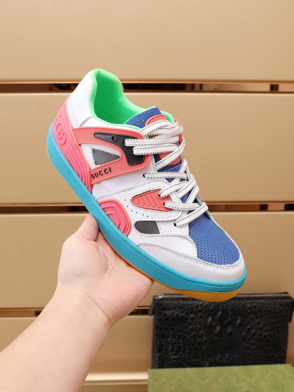 Gucci Basket Low Top Sneaker in Multicolor Demetra GCB-003