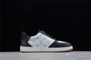 LV Rivoli Sneaker White/Black Monogram 1A8WGA