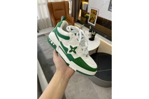 LV Skate Sneakers - Green White