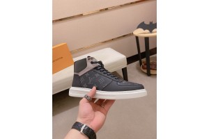 Louis Vuitton Rivoli black sneaker boot