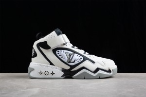 LV Trainer 2 Sneaker - White Black 1AAH95