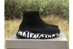 Balenciaga Graffiti Speed Sneaker Black